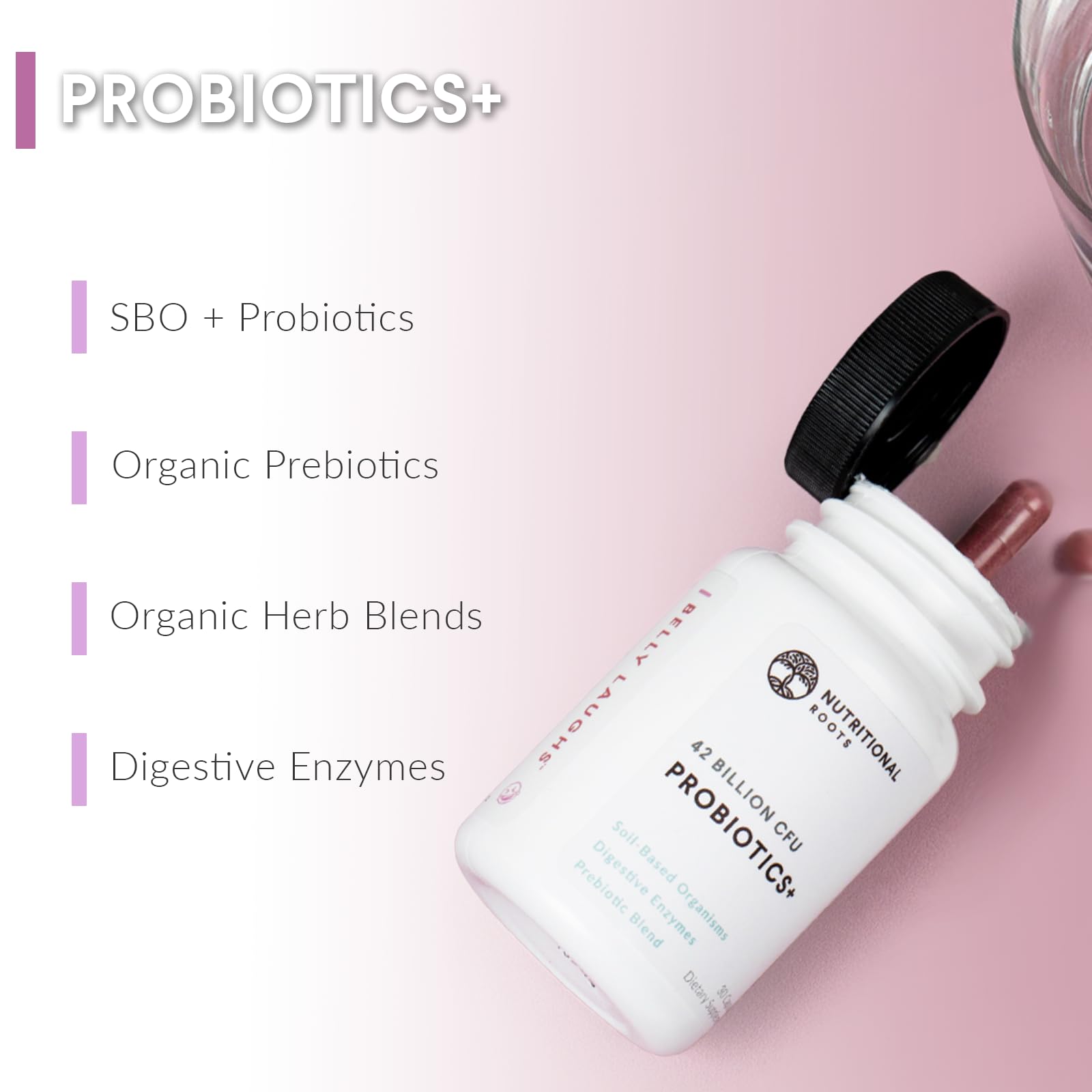 Nutritional Roots – capsules à libération retardée pour une arrivée ciblée