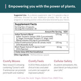 Nutritional Roots curcuma fermenté, processus naturel favorisant l'absorption.