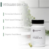 Nutritional Roots probiotiques 1-milliard-cfu, favorisent la digestion et l'immunité
