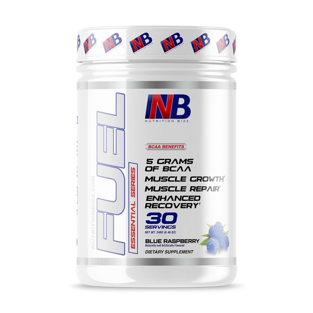 NutritionBizz Poudre BCAA : dose idéale pour soutenir l’entraînement et la récupération.