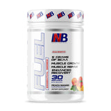 NutritionBizz BCAA Poudre – boîte pêche mangue, soutien potentiel à la récupération après l'effort