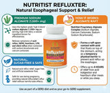 Nutritist Refluxter emballage dans la main pour montrer la commodité.