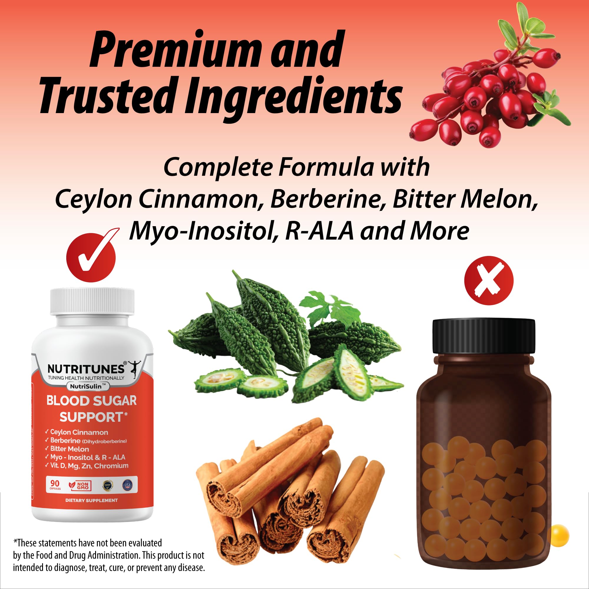 Nutritunes – cannelle de Ceylan standardisée dans une formulation naturelle.
