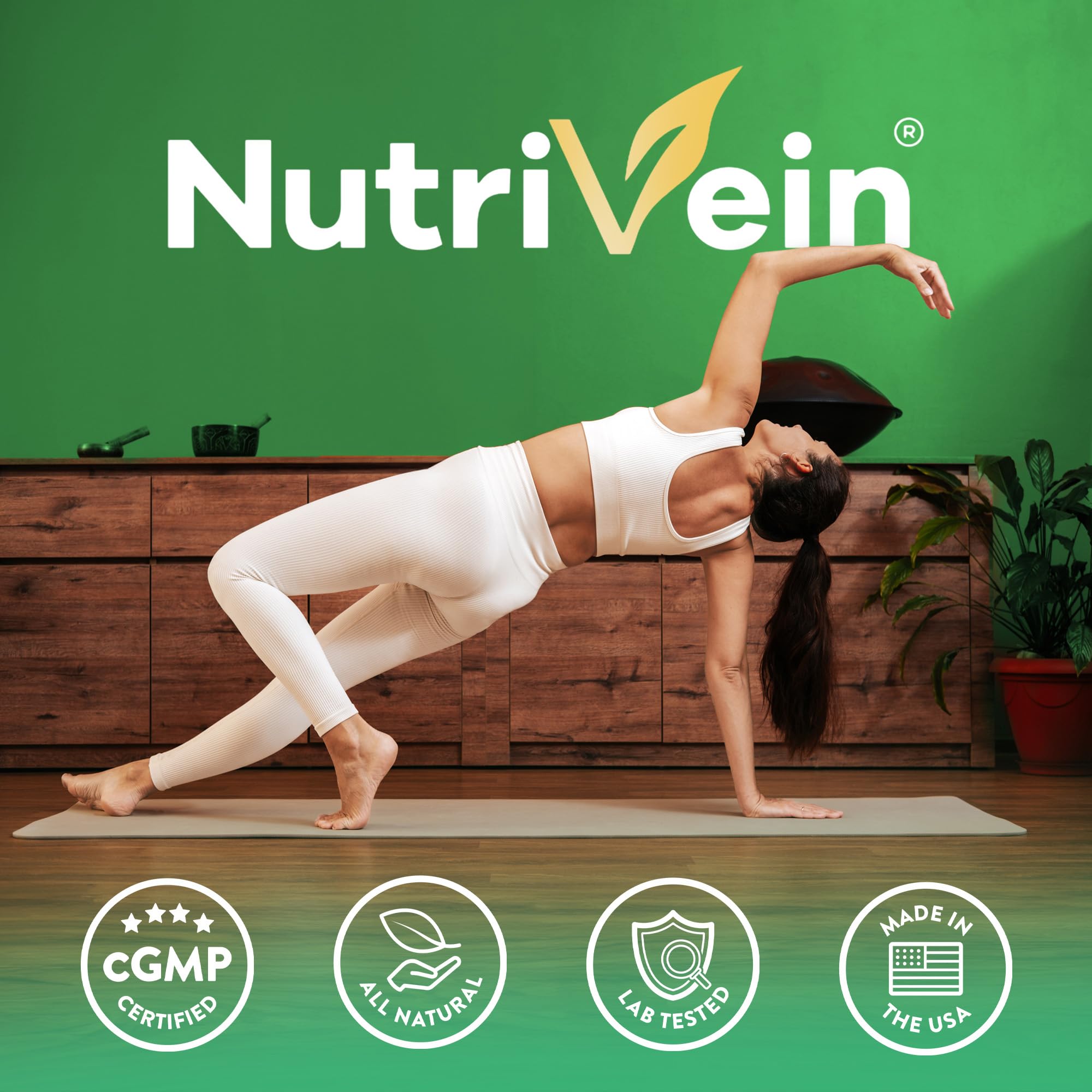 Nutrivein Bergamot : dosage simple, capsules à prendre avec le repas.