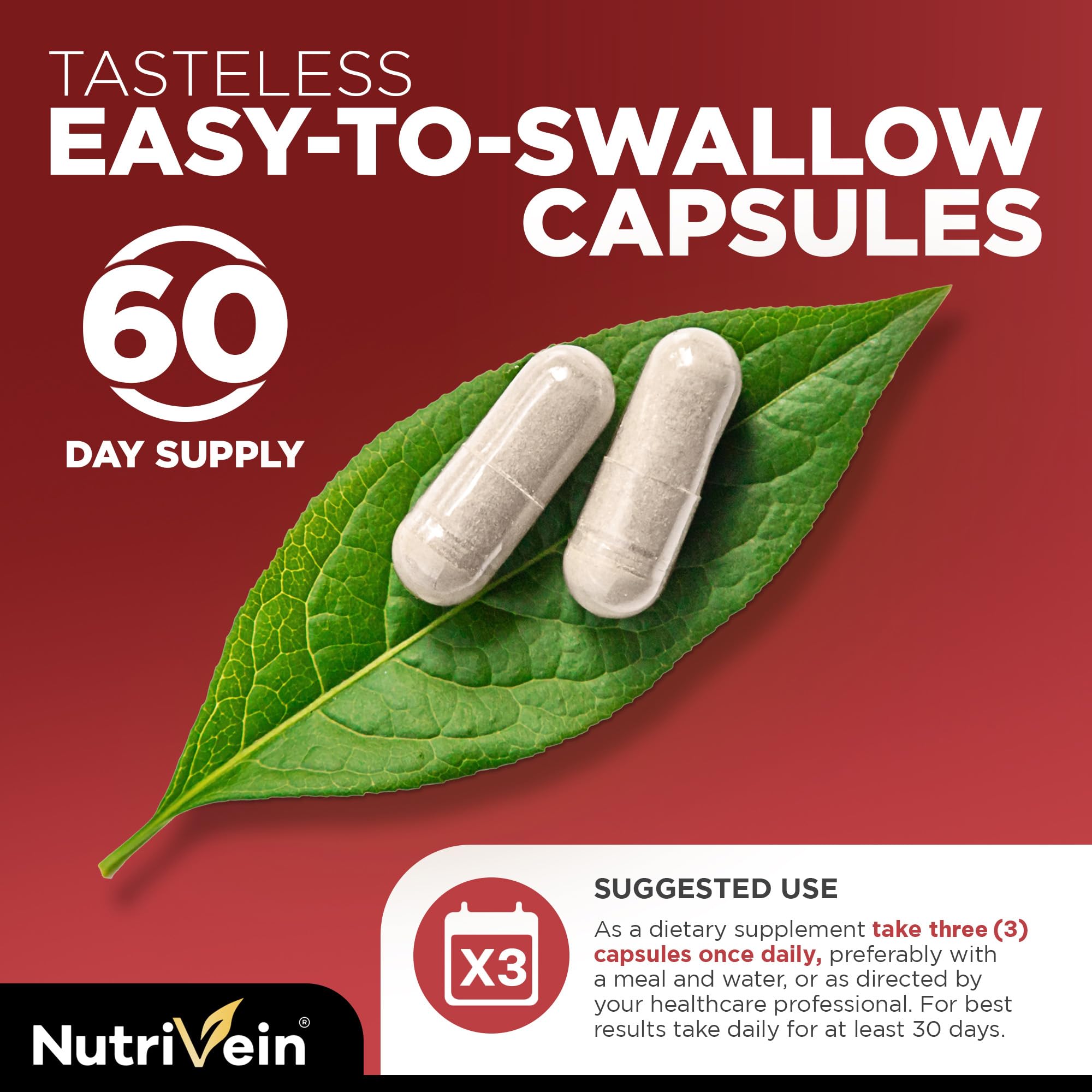Boîte Nutrivein Ginseng Panax Rouge – emballage pratique
