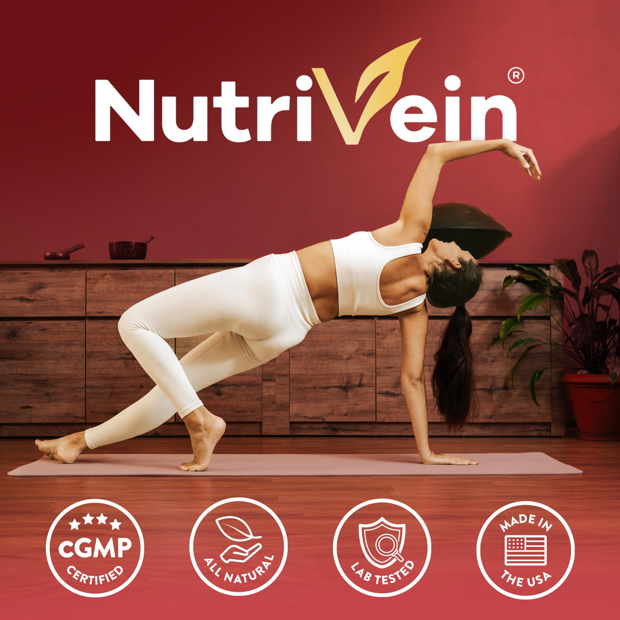 Tableau nutritionnel Nutrivein Ginseng Panax Rouge – dosage par portion