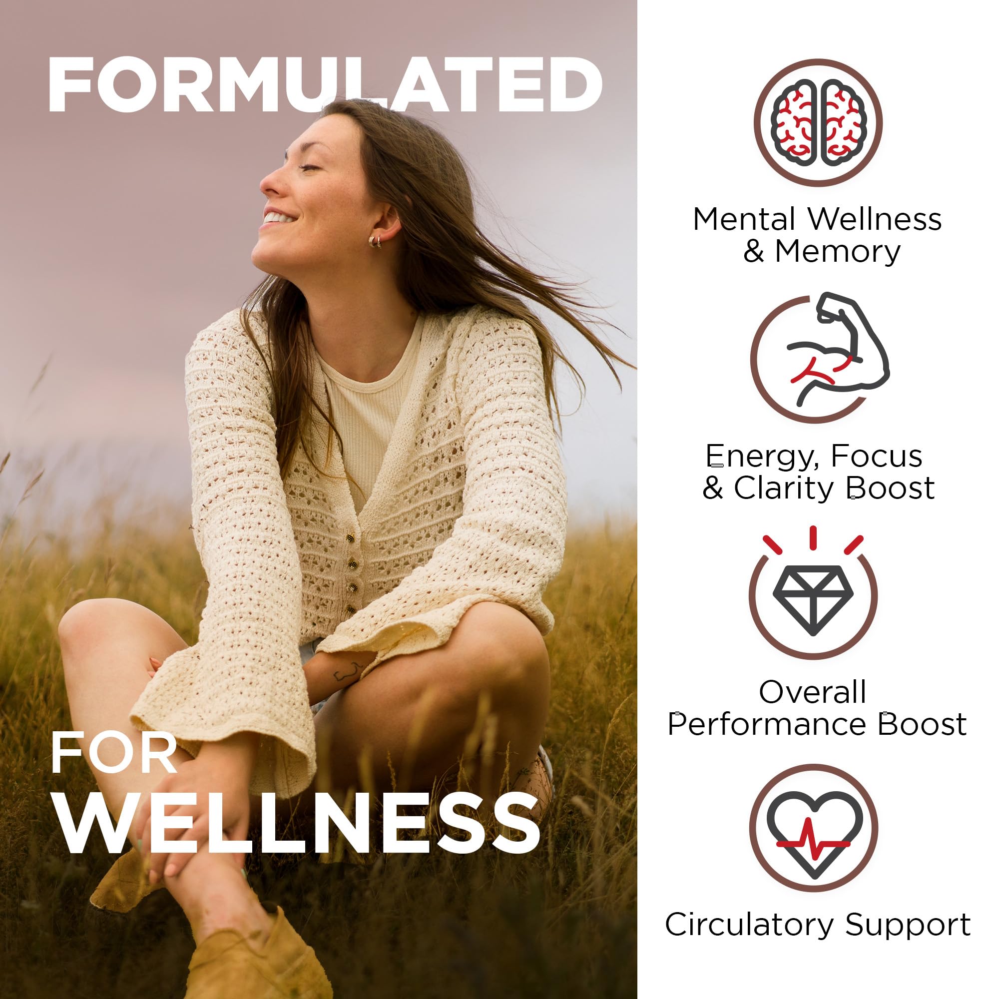 Capsules Nutrivein Ginseng Panax Rouge – usage quotidien