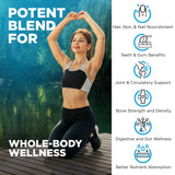 Nutrivein : deux gélules par jour, routine simple.