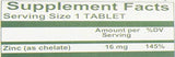 NutriWest Zinc chélaté 16 mg: emballage compact, rangement pratique.