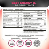 Nutrology Beet Energy O2 mélange dans l’eau prêt à boire avant entraînement