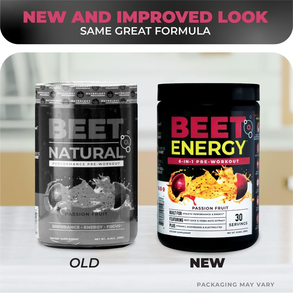 Nutrology Beet Energy O2 doseur-scoop montrant mesure précise pour préparation rapide