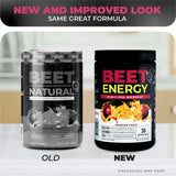 Nutrology Beet Energy O2 doseur-scoop montrant mesure précise pour préparation rapide