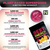 Nutrology Beet Energy O2 emballage du produit Nutrology
