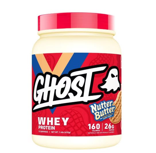 Nutter Butter Ghost protéine en poudre, dosette prête, goût riche et usage polyvalent.