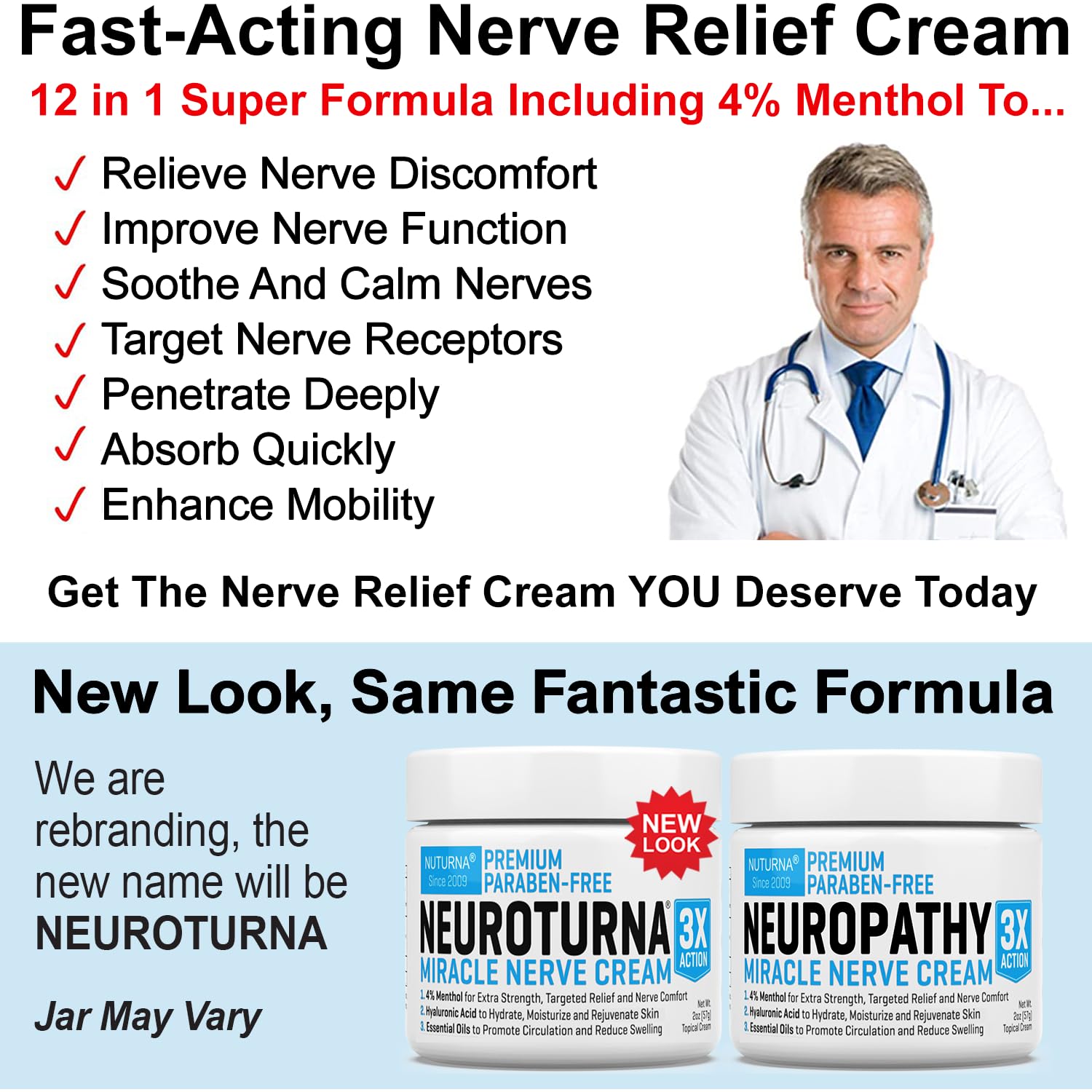 Crème Nuturna – action ciblée pour le dos et les articulations.