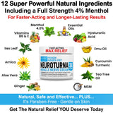 Nuturna Crème nerfs – ingrédients naturels et sûrs fabriqués aux États‑Unis.