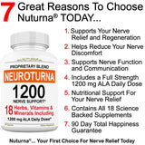 Nuturna Neuropathy : capsules faciles à avaler pour un confort quotidien.