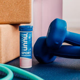 Nuun Hydration Active sans gluten et sans colorants artificiels, option légère.