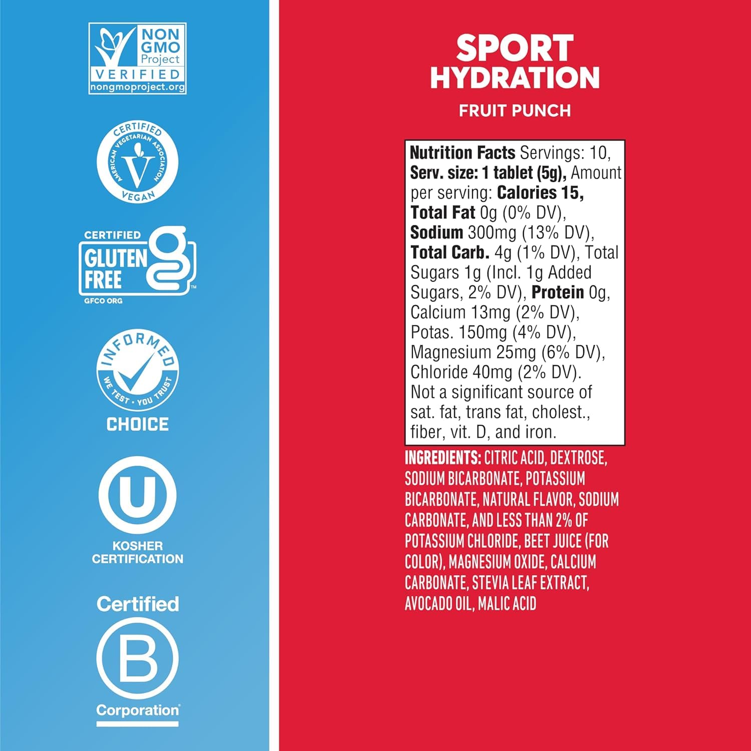 Boîte six cartouches Nuun Hydration, pratique pour les entraînements en déplacement.