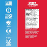 Boîte six cartouches Nuun Hydration, pratique pour les entraînements en déplacement.