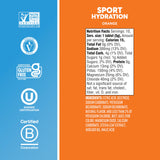 Nuun Sport – saveur orange rafraîchissante favorise l'hydratation légère.