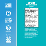 Arôme tropical frais de Nuun Sport pour une boisson rafraîchissante pendant l'effort.