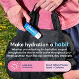 Nuun tablettes sans arômes artificiels pour une hydratation naturelle.