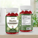 Boîte NuVa Biotin Gummies prête à être emportée.