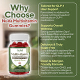 Gomme NuVa vitamines et minéraux, soutien nutritionnel quotidien.