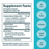 Nuven Naturals Gut Health - Capsules digestives faciles à avaler pour la digestion