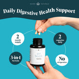 Nuven Naturals Gut Health - Formule non-GMO, fabrication GMP