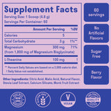 Nuven Naturals Magnésium Glycinate: doseur indiquant une utilisation simple et rapide.