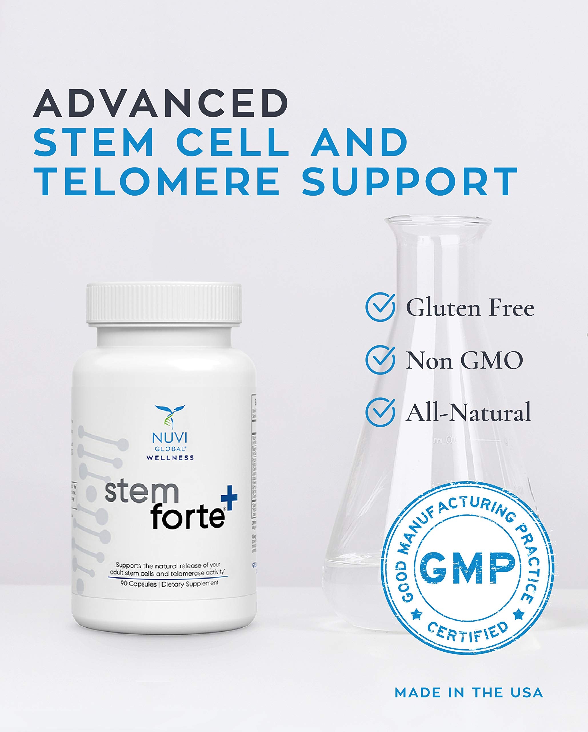 NuVi Global Stemforte Plus, clarté mentale et concentration potentielles.