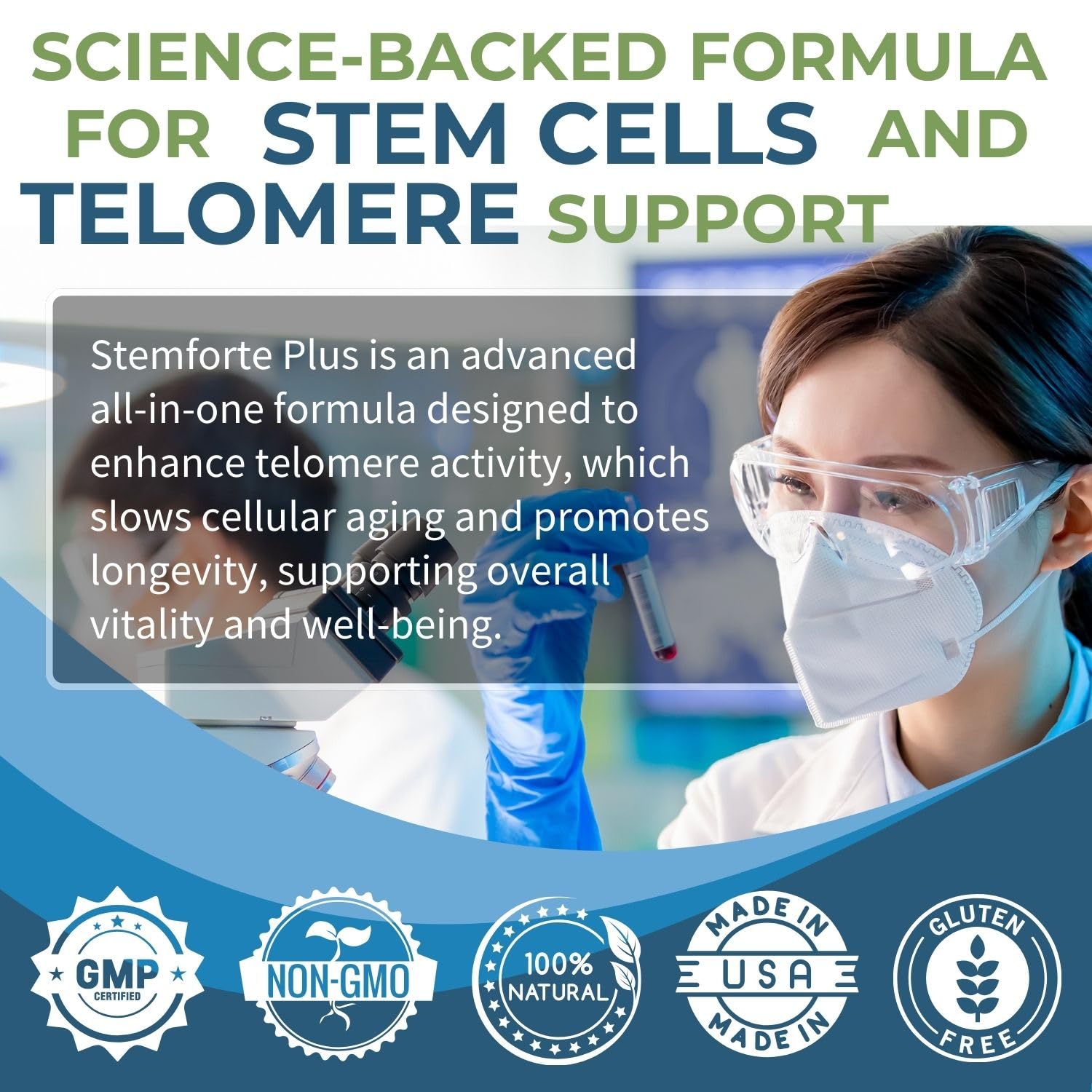NuVi Global Stemforte Plus, énergie et vitalité soutenues au quotidien.