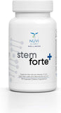 NuVi Global Stemforte Plus, ingrédients naturels visibles comme Astragalus et algues marines.