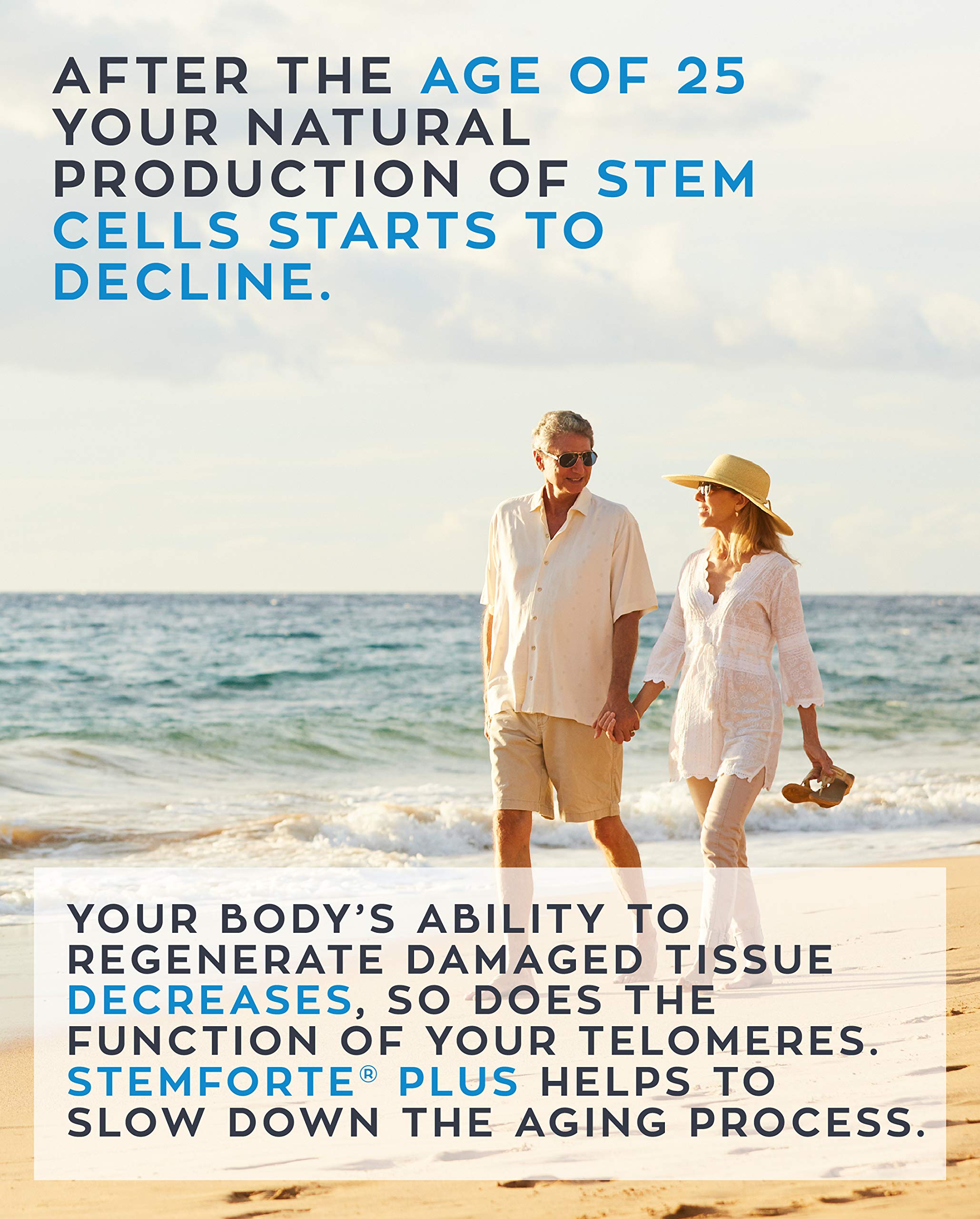NuVi Global Stemforte Plus, soutien potentiel à la santé cellulaire générale.