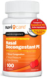 NUVICARE Max Strength PE – bouteille pratique, soulage la congestion nasale.