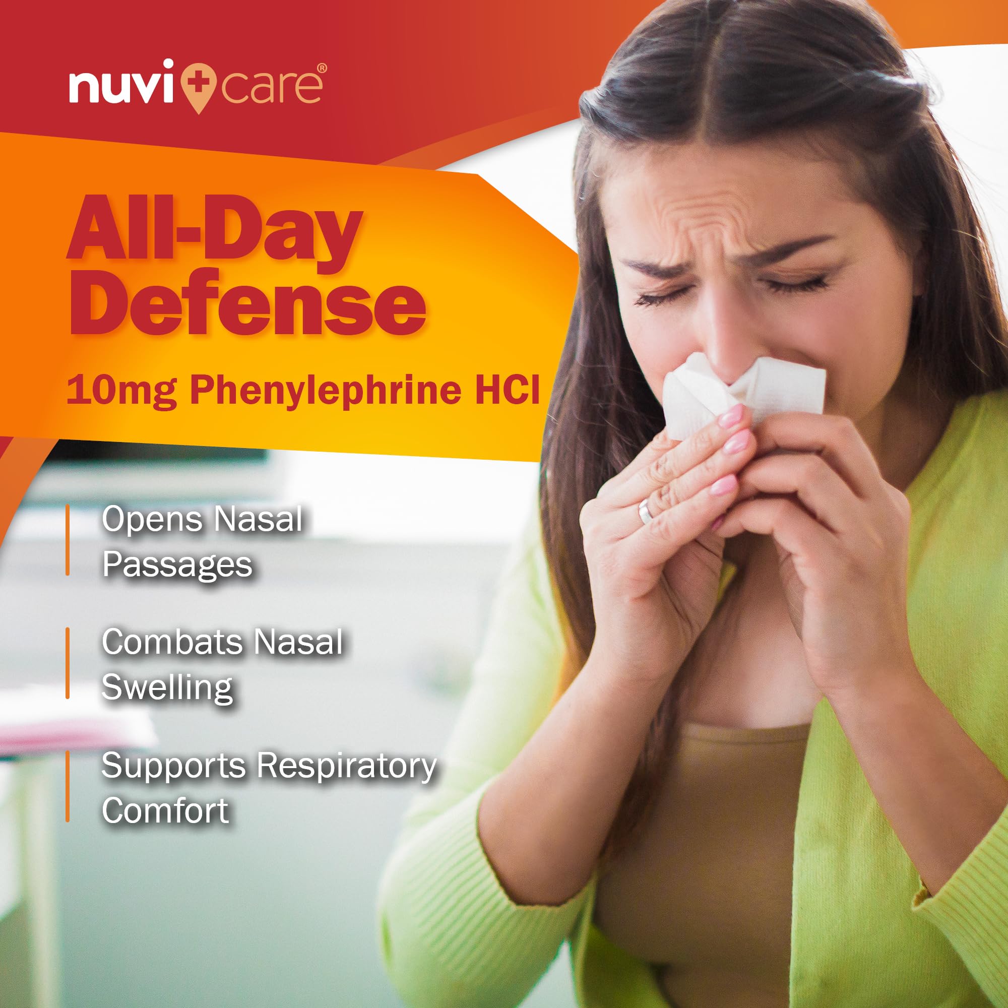 NUVICARE Max Strength PE – respiration plus claire lors des activités quotidiennes.