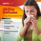 NUVICARE Max Strength PE – respiration plus claire lors des activités quotidiennes.