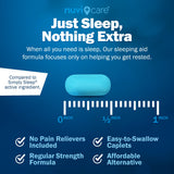 NUVICARE caplets pour adultes - repos nocturne régulier et fiable.
