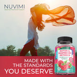 NUVIMI Cétone Framboise: méthode d'utilisation simple pour doser votre apport quotidien.
