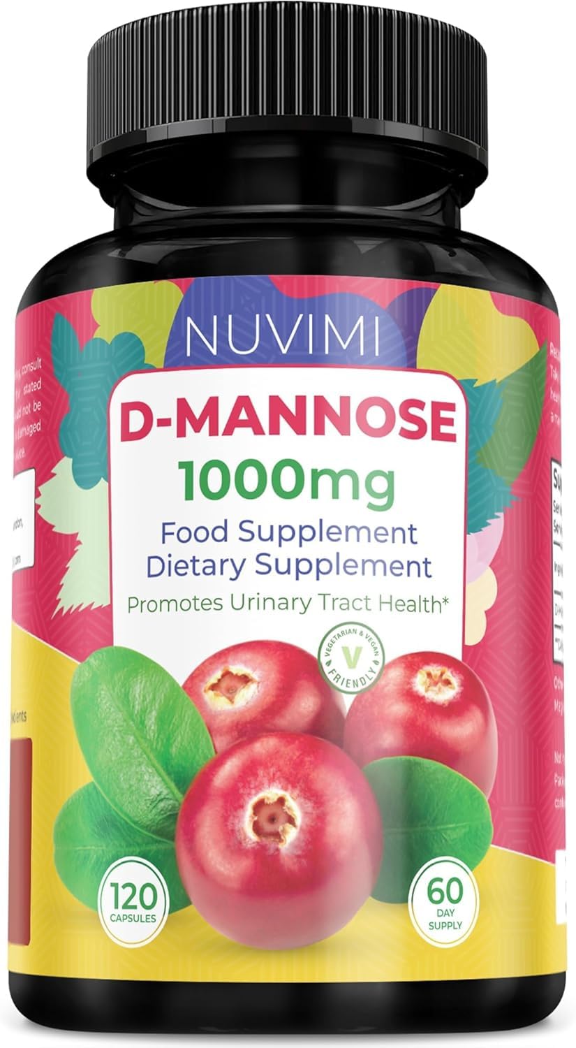 NUVIMI D Mannose : bouteille pratique pour une routine discrète.