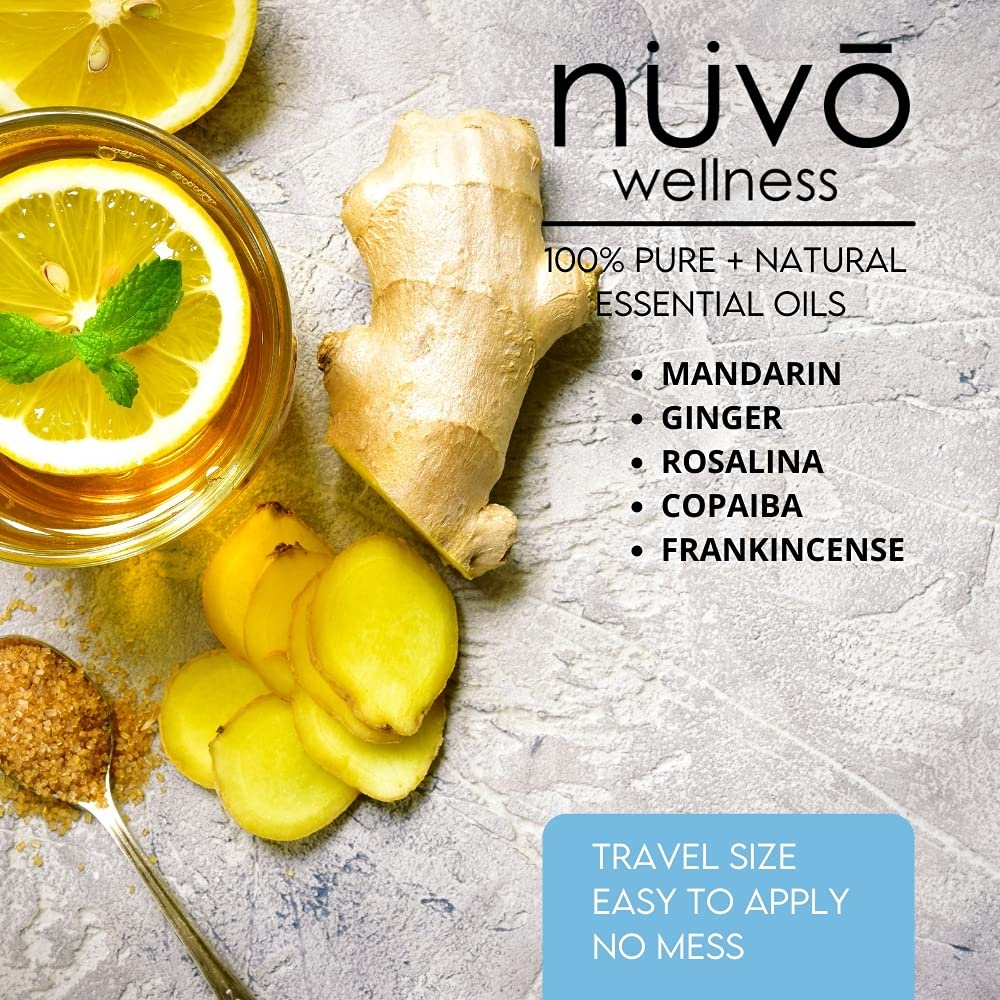  NUVO WELLNESS Vertigo Relief arôme mandarine-gingembre : parfum apaisant.
