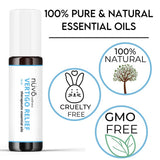  NUVO WELLNESS Vertigo Relief base huile jojoba : texture douce pour la peau.