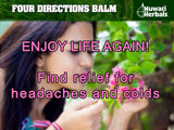Nuwati Herbals Baume Quatre Directions Vapeur nasale lors de l ouverture des voies