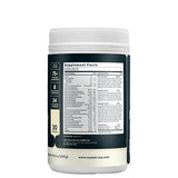 Nuzest Greens Powder avec cuillère de mesure prête à doser.