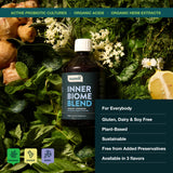 Étiquette biologique du Nuzest Inner Biome Blend