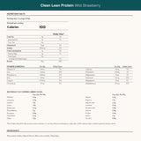 Protéine de Pois européennes cultivées en France, base premium de Nuzest.