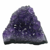 Nvzi Améthyste cluster violet, élément décoratif inspirant et apaisant.
