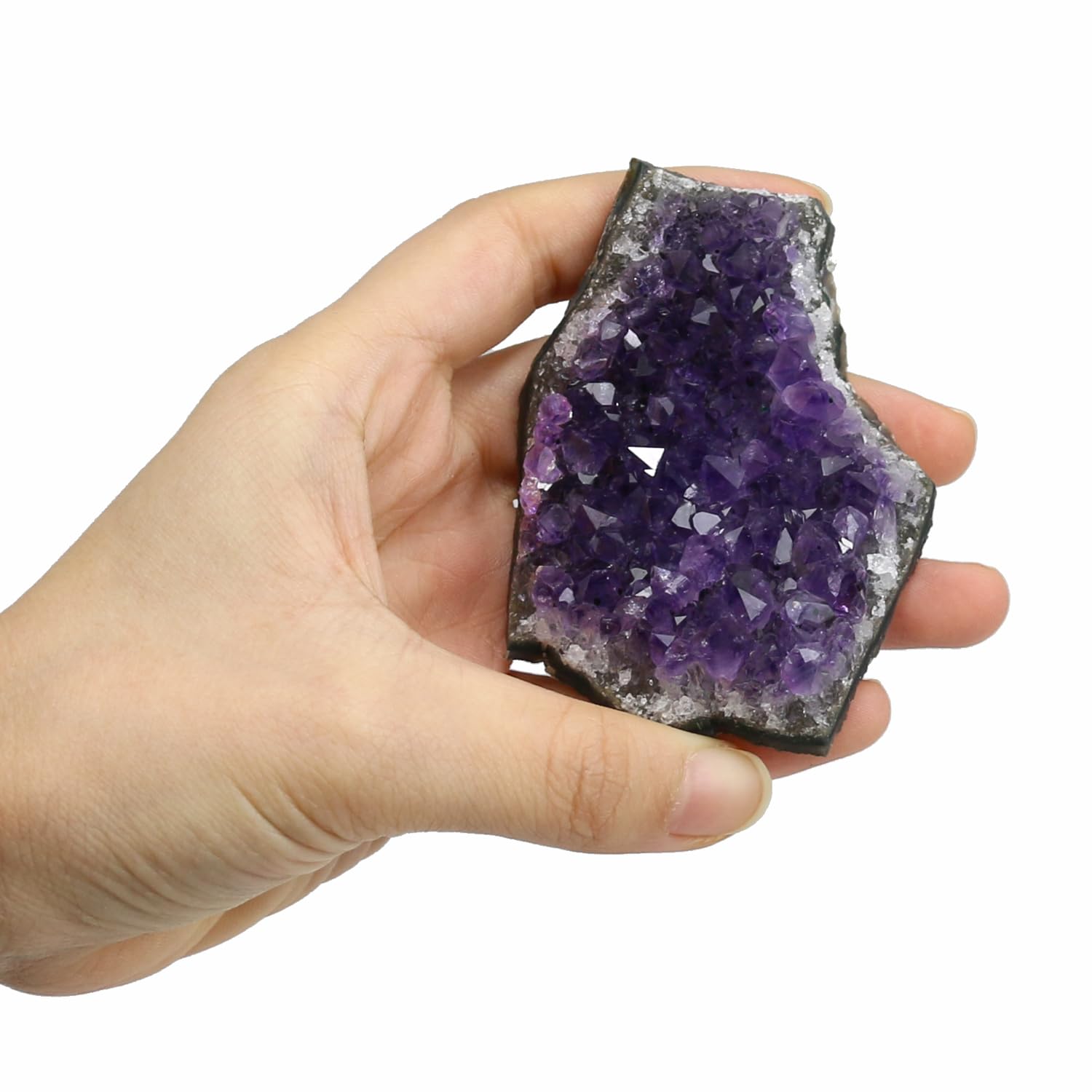 Nvzi améthyste petit cristal: cadeau pensée pour sagesse et tranquillité.